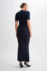 Jonah Modal Maxi Skirt - Black